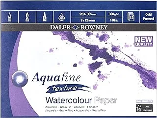 Daler Rowney Aquafine Gummed Pad 300g, 305x228mm (12 x 9