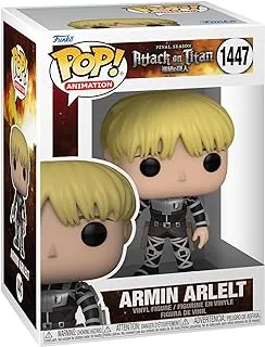 Funko Pop! Animation: AoT - Armin Arlert - 1/6 Odds for Rare Chase Variant - Attack on Titan - Collectable Vinyl Figure - Gift Idea - Official Merchandise - Toys for Kids & Adults - Anime Fans