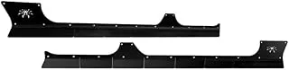 Poison Spyder ‎20-08-910P1 4-Door Body Rocker Armor for Jeep Wrangler, Black