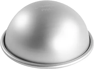 Fat Daddio'S Cake Hemisphere Pan, 4 X 2 Inch, Silver, Pha-4, Hemisphere Cake Pan