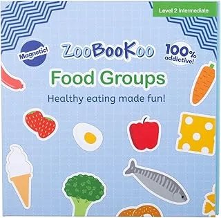 كتاب مغناطيس لمجموعات الطعام من Bigjigs ZooBooKoo