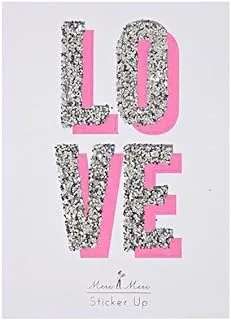 Meri Meri Glitter Love Stickers