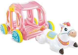 Intex 56514NP Inflatable Play Centre, Princess Carriage, One Size