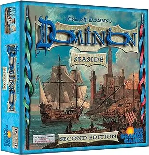 Rio Grande Games: Seaside Second Edition- Strategy Board Game, Rio Grande Games, Ages 14+, 1-4 Players, 90-120 Min