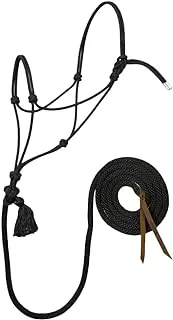 Weaver Leather Silvertip #95 Rope Halter with 12-Feet Lead