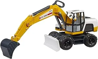 bruder 03413 Mobile Excavator 1:16 Vehicles, Toy Excavator, Sand Excavator, Children's Excavator, Shovel Excavator