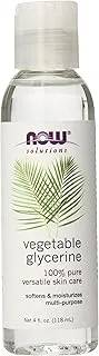 NOW Solutions Glycerin Oil 4 oz 100% Pure