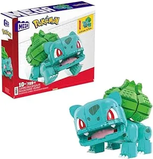 MEGA Pokémon Jumbo Bulbasaur Building Toy Kit, with 1 Action Figure (789 Pieces) for Kids