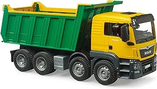 MAN TGS Tipper Truck Toy - Heavy-Duty Construction Vehicle Model for Kids - Boys and Girls 3-8 Years Old - Realistic Tipper Truck Action