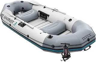 Intex 68373 Inflatable Mariner 3 Pro Boat Set