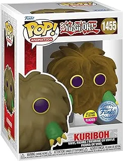 Funko Pop Yu-Gi-Oh! Kuriboh (Flocked & GITD) Figure (AAA Anime Exclusive)