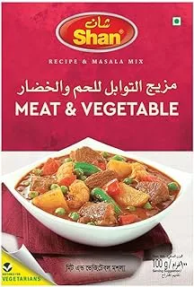 Shan Meat & Vegetable Recipe & Masala Mix 100g