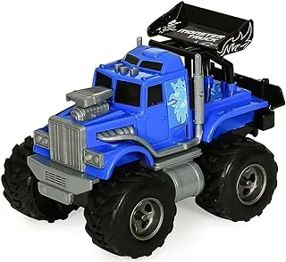 Game Force LNS Friction Mini Monster Truck Playset, Blue