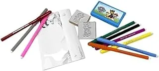 Paw Patrol Felt-Tip Colored Pen Set 9-Pieces