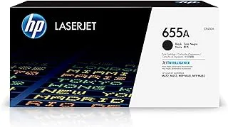 HP 655A Hewlett Packard Original LaserJet Colour Sphere Toner Cartridge, Black - CF450A