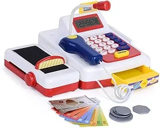 UKR Cash Register Set Supermarket Pretend Play Learning toy for Kids