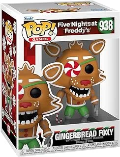 Funko Pop! Games: Five Nights At Freddy's (FNAF) - Gingerbread Foxy - Collectable Vinyl Figure - Gift Idea - Official Merchandise - Toys for Kids & Adults