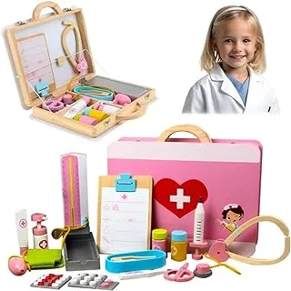 UKR Doctor Medical Kit Wooden Toys Set Ukr Toys