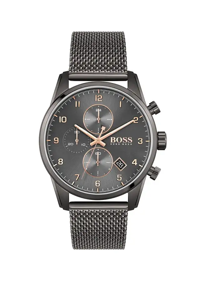 HUGO BOSS Men's Skymaster Grey Dial Watch