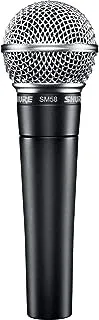 Shure SM58-LC, Cardioid Dynamic Vocal Microphone, Dynamic, Studio Ready, Cardioid, For Live Performance, Home Recording & Podcast