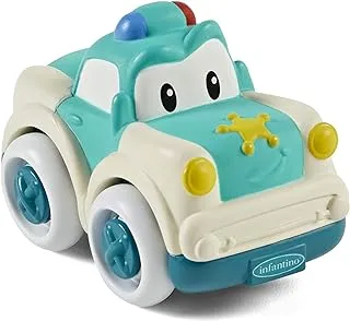 Infantino Grap & Roll Soft Wheels - Police Car