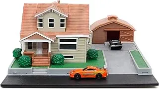 Jada Toys Jada Fast and Furious Nano Dom's House Display Diorama Toy