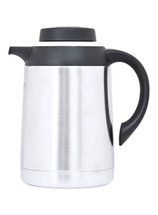 Nessan Stainless Steel Regal Flask Silver/Black