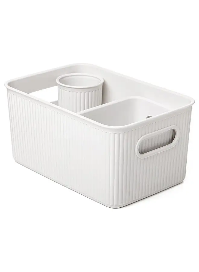 TATAY Tatay Set Tumbler+Storage Baskets 1,5L+5L Baobab Perg.White