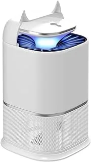 COOLBABY UV Mosquito Killer, Outdoor Indoor Lightweight Portable Night Light, Insect Fruit Fly Trap for Garden Bed Office Camping WHITE ZJJA123