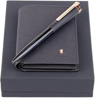 Festina FPBF101N Ballpoint Pen and Card Holder 2-Piece Set, Navy/Dark Blue