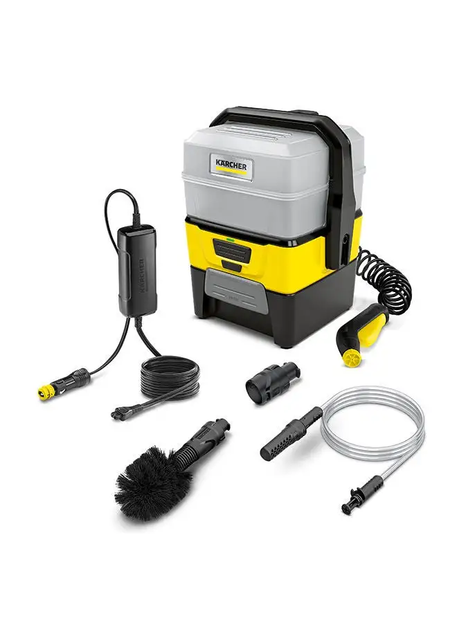 KARCHER Portable Mobile Cleaner, 7L, Rechargeable, For Camping, Car, Pet, Shattaf, Shower, Bike, Multipurpose Karcher OC 3 Plus