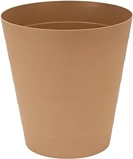 Royalford Plastic Round Dust Bins Garbage Waste for Office,Home,Bedroom,Kids Room,Home,Bathroom White 11.3L RF12246