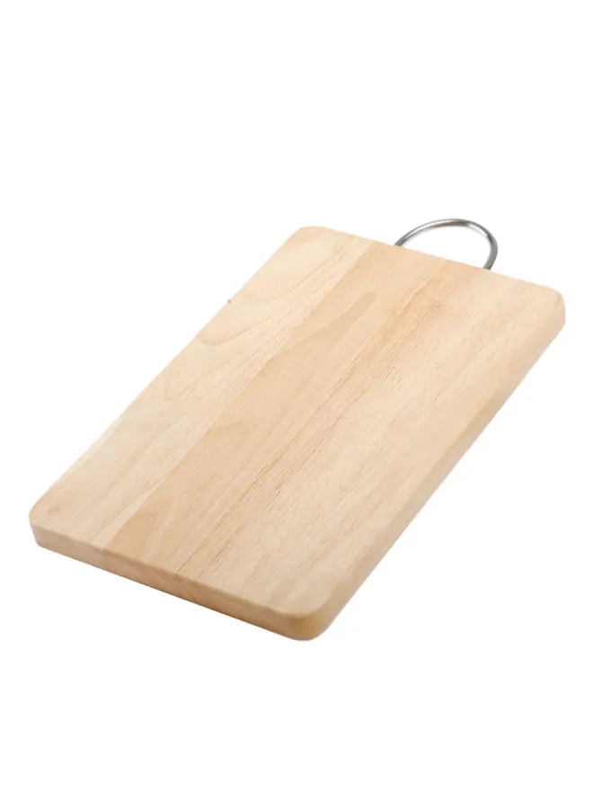 BILLI Wooden Cutting Board With Handle Beige 20x30x2cm