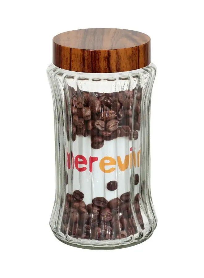 HEREVIN Strip Canister With Lid Clear