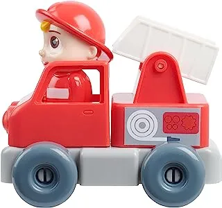 CoComelon Build a Car JJ in Fire Truck Vehicle