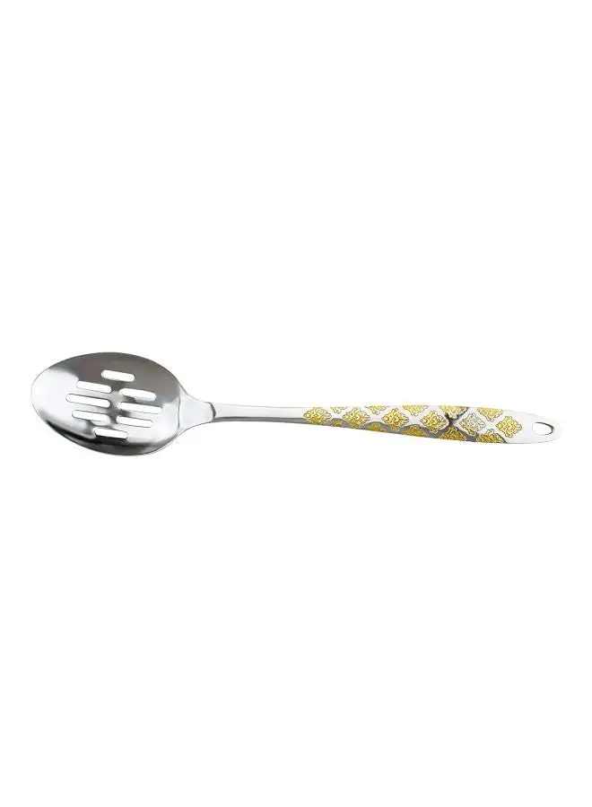 Berger Stainless Steel Slotted Spoon Silver/Gold 37cm