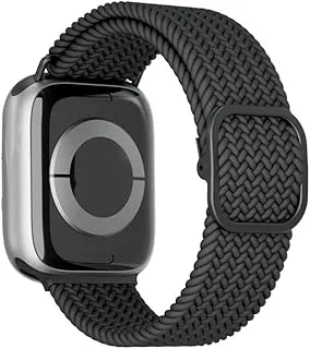 Levelo Crisben Watch Strap for Apple Watch 45/44/42mm - Black