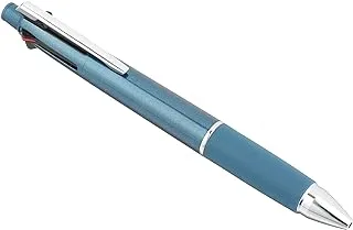 Uni Jetstream Multi Pen 4 and 1, 0.5mm Ballpoint Pen (Black, Red, Blue, Green) and 0.5mm Mechanical Pencil, Teal Blue (MSXE5100005.39)