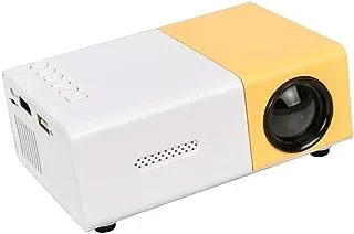 Tomshin YG300 LED Projector Home Office Mini Portable 1080P with Remote Control Projector EU Plug