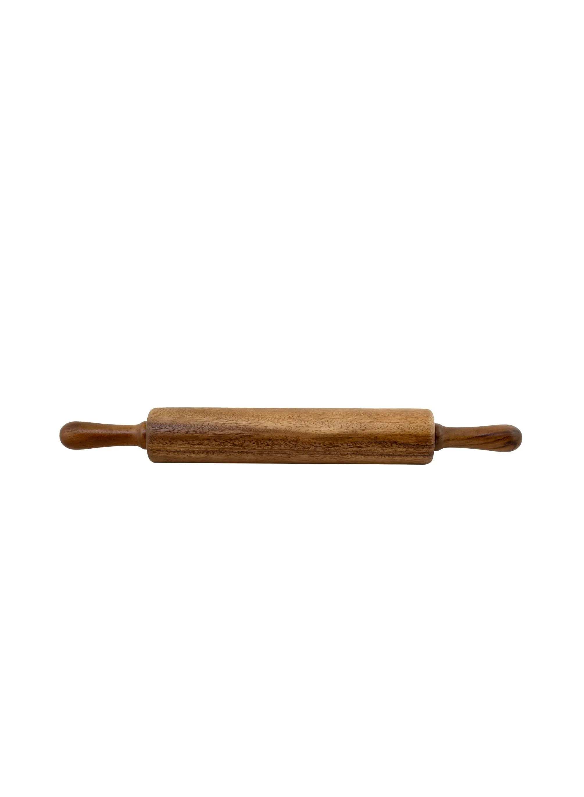 BILLI Classic Wooden Revolving Rolling Pin 30cm -  Acacia Wood