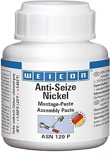 WEICON Anti-Seize Nickel Assembly Paste | 120 g | High performance for extreme conditions