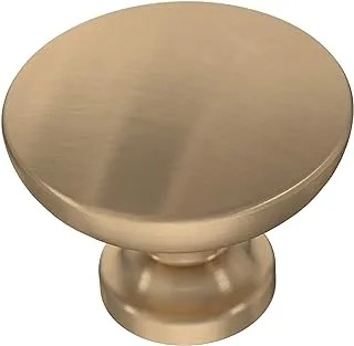 Franklin Brass Fulton Cabinet Knob, Champagne Bronze, 1-3/16 in (30mm) Drawer Knob, P29523Z-CZ-B, 10 Count (Pack of 1)