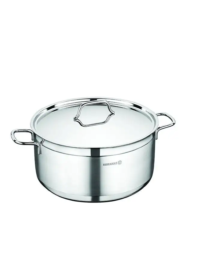 Korkmaz Alfa Stainless Steel Casserole Pot 6.8 l