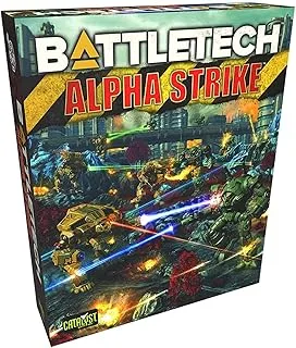 Catalyst Game Labs BattleTech Alpha Strike Box Set – Sci-Fi Mech Miniatures Wargaming - Fast Play Starter Set for Strategy Game Enthusiasts, Brown