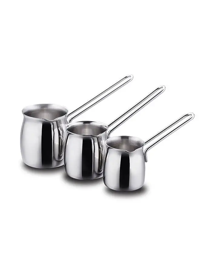 Korkmaz Stainless steel  Tombik Coffee Pot Set