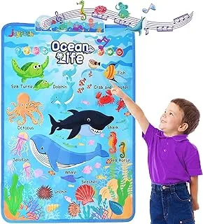 UKR Educational Toys Talking Poster for Kids | Best Musical and Learning Toy for Toddlers and Babies (OCEAN LIFE)