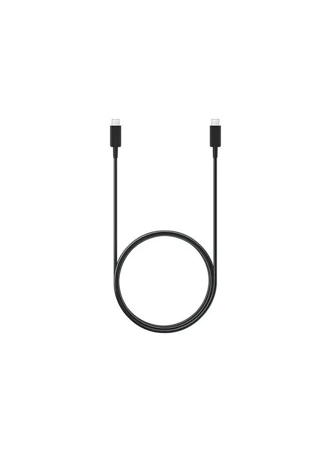 Samsung Cable (Type C to C)_5A 1.8 Mtr Black