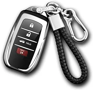 Autophone لسيارة Toyota Venza RAV4 Prime Fortuner Land Cruiser Key Fob Cover Keychain