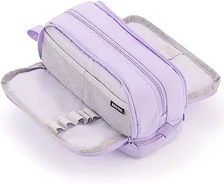 CICIMELON Large Capacity Pen Pencil Case with 4 Compartments, Multi-Slot Pencil Pouch Bag