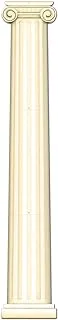 Beistle 54486 Jointed Paper Roman Pillar Greek Column Cut Pull-Down Cutout, Plastic, White